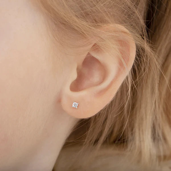 Boucles d'oreilles pour enfant en argent .925 SS-03-00712