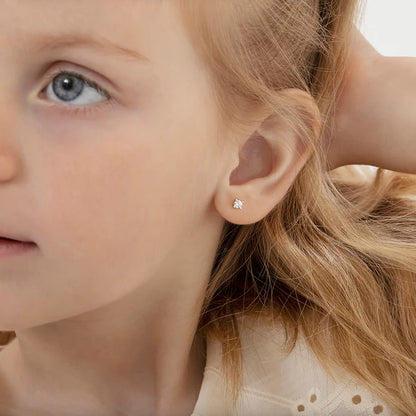 Boucles d'oreilles pour enfant en argent .925 SS-03-00712