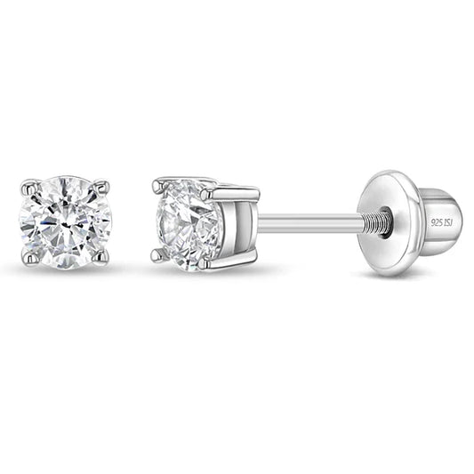 Boucles d'oreilles pour enfant en argent .925 SS-03-00712