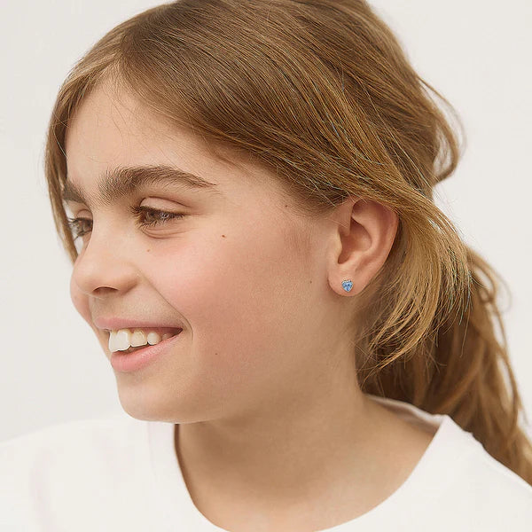 Boucles d'oreilles pour enfant en argent .925 SS-03-00721
