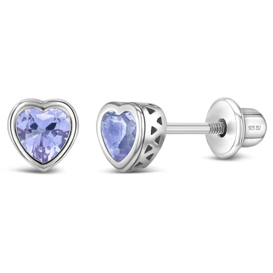 Boucles d'oreilles pour enfant en argent .925 SS-03-00721
