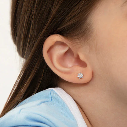 Boucles d'oreilles pour enfant en argent .925 SS-03-00737