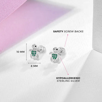 Boucles d'oreilles pour enfant en argent .925 SS-03-00738