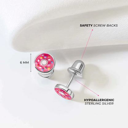 Boucles d'oreilles pour enfant en argent .925 SS-03-00749