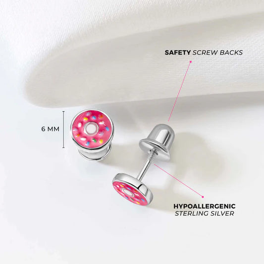 Boucles d'oreilles pour enfant en argent .925 SS-03-00749
