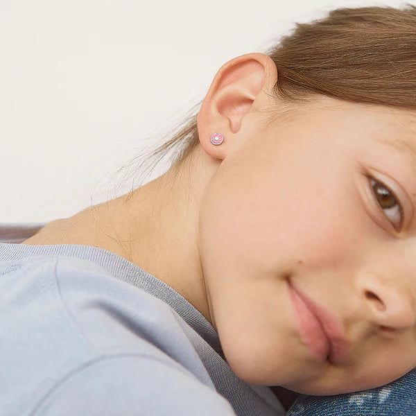 Boucles d'oreilles pour enfant en argent .925 SS-03-00749