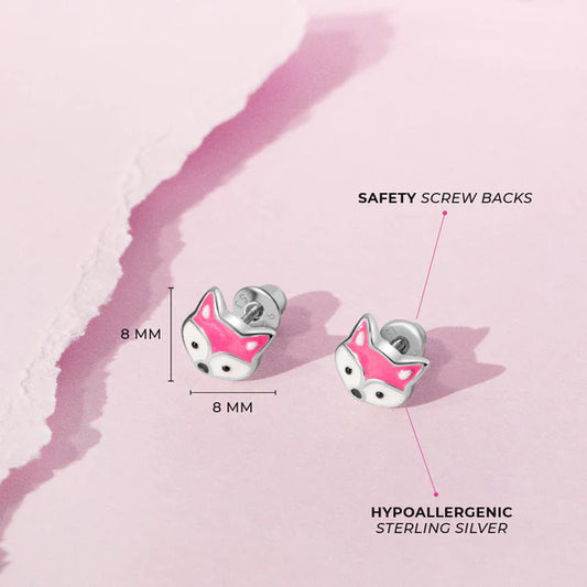 Boucles d'oreilles pour enfant en argent .925 SS-03-00751