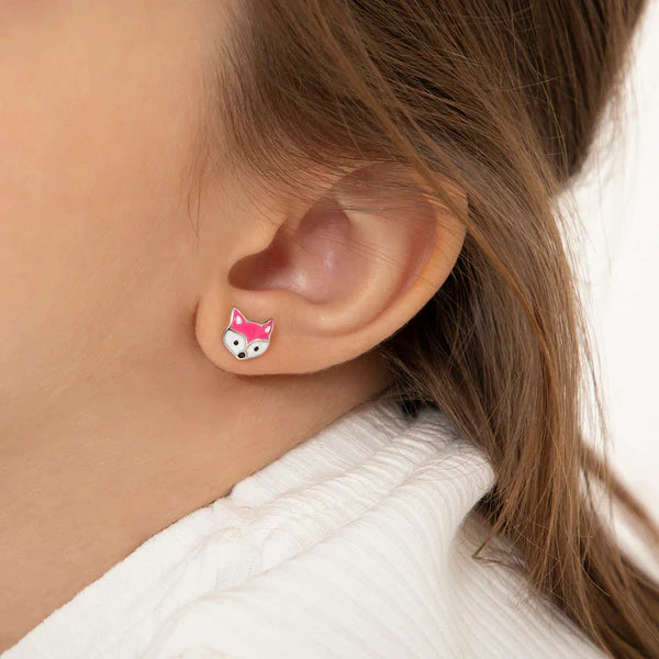 Boucles d'oreilles pour enfant en argent .925 SS-03-00751