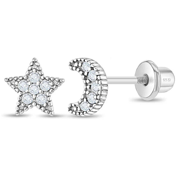 Boucles d'oreilles pour enfant en argent .925 SS-03-00773