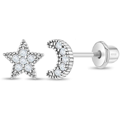 Boucles d'oreilles pour enfant en argent .925 SS-03-00773