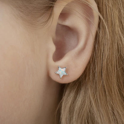 Boucles d'oreilles pour enfant en argent .925 SS-03-00825