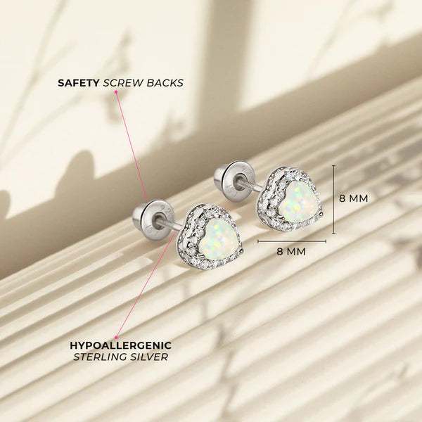 Boucles d'oreilles pour enfant en argent .925 SS-03-00828