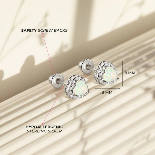 Boucles d'oreilles pour enfant en argent .925 SS-03-00828