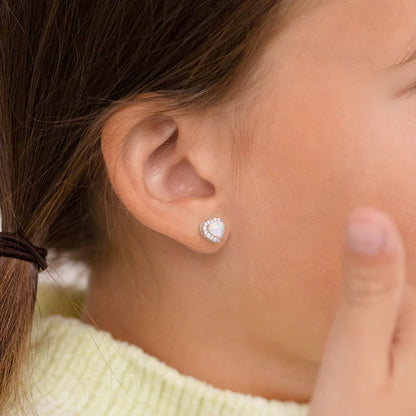 Boucles d'oreilles pour enfant en argent .925 SS-03-00828
