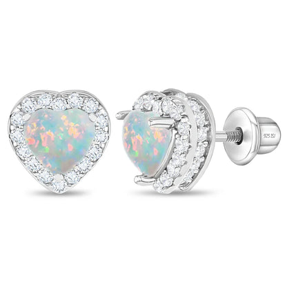 Boucles d'oreilles pour enfant en argent .925 SS-03-00828