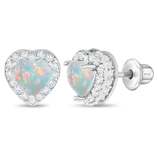 Boucles d'oreilles pour enfant en argent .925 SS-03-00828