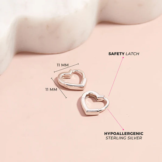 Boucles d'oreilles pour enfant en argent .925 SS-03-00891