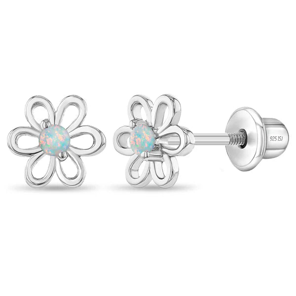Boucles d'oreilles pour enfant en argent .925 SS-03-01060