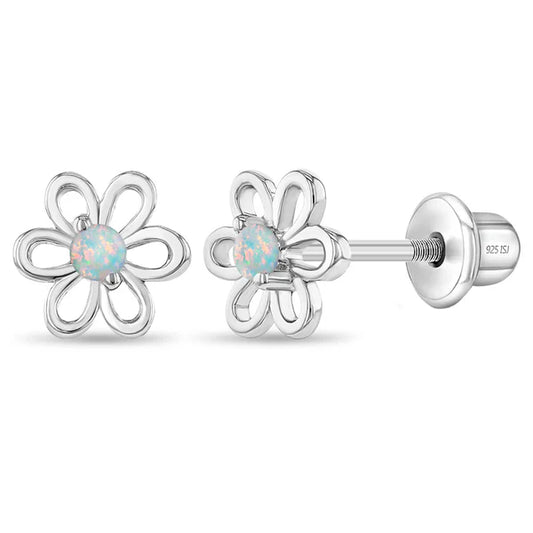 Boucles d'oreilles pour enfant en argent .925 SS-03-01060