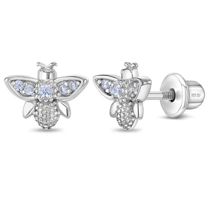 Boucles d'oreilles pour enfant en argent .925 SS-03-01076