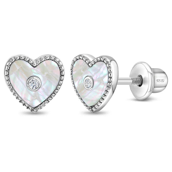 Boucles d'oreilles pour enfant en argent .925 SS-03-01077
