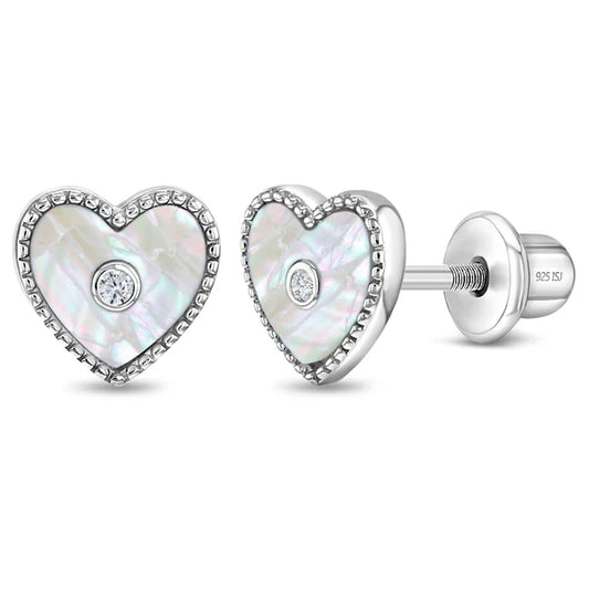Boucles d'oreilles pour enfant en argent .925 SS-03-01077