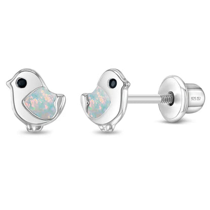Boucles d'oreilles pour enfant en argent .925 SS-03-01080