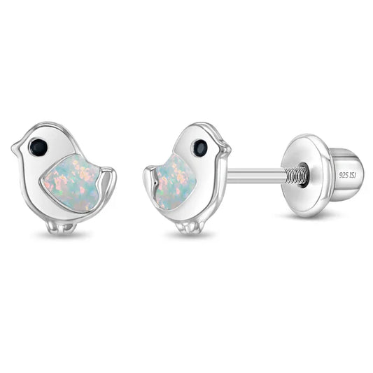 Boucles d'oreilles pour enfant en argent .925 SS-03-01080