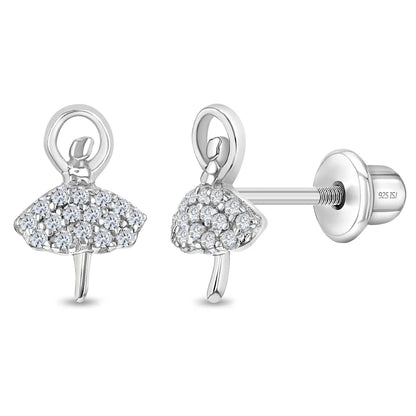 Boucles d'oreilles pour enfant en argent .925 SS-03-01097