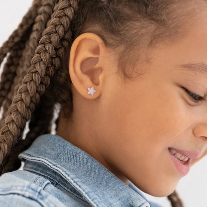 Boucles d'oreilles pour enfant en argent .925 SS-03-01112