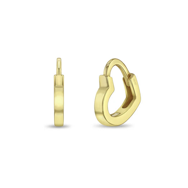 Boucles d'oreilles pour enfant en argent .925 PLAQUÉ or jaune 14K SS-03-01121