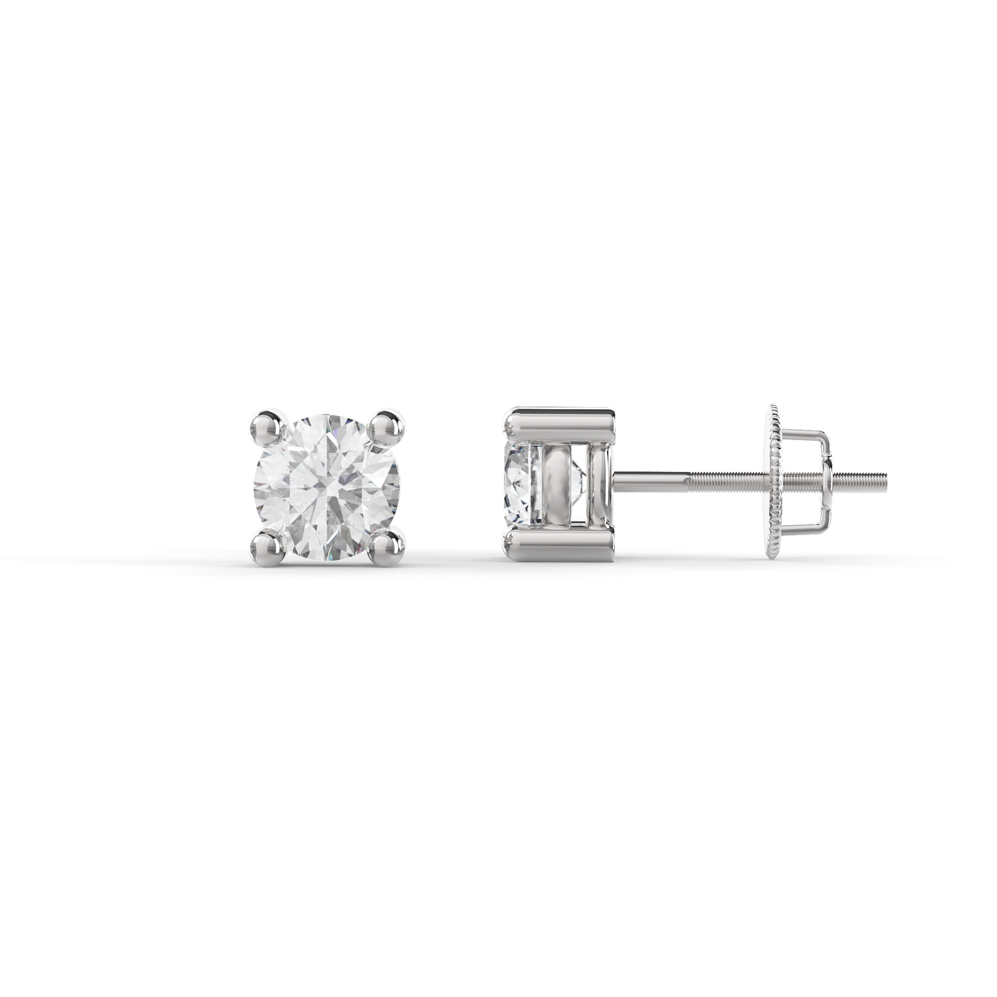 Boucles d'oreilles à diamants S-022EW-010LG