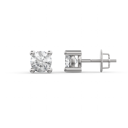 Boucles d'oreilles à diamants S-022EW-015LG