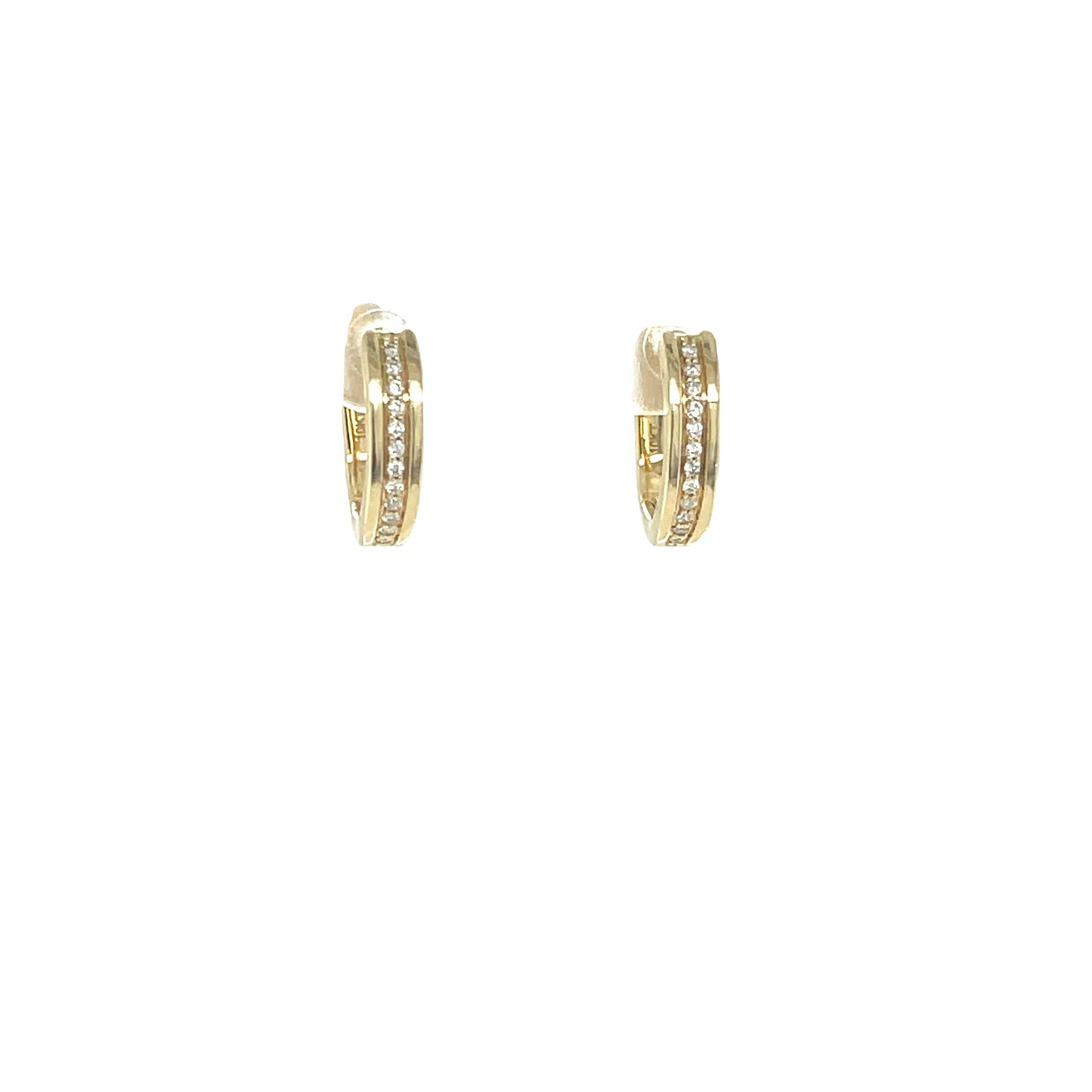 Boucles d'oreilles en or avec diamants SR42872j